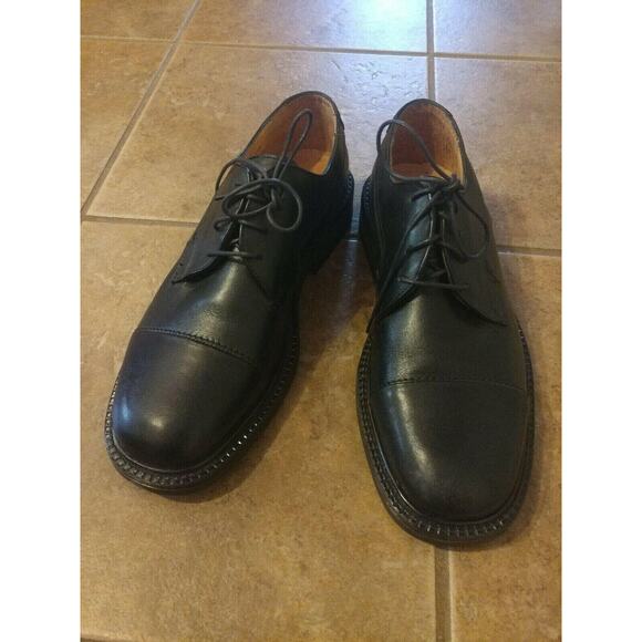 NEW Mens Bostonian Classics 29063 First Flex Cap Toe Dress Shoes Black Size 9 M main image 5